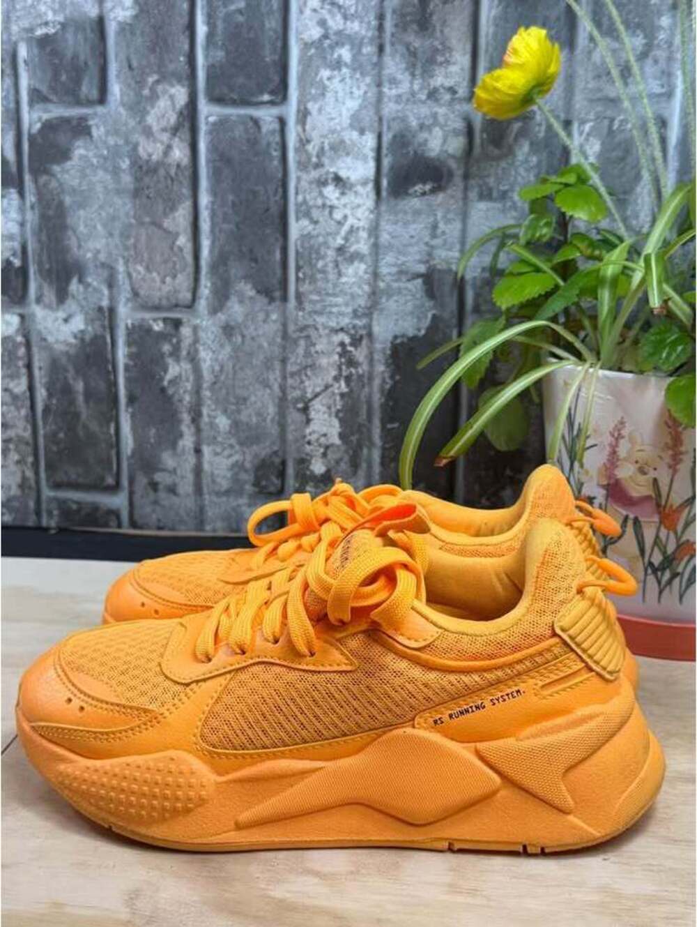 PUMA RS-X Summer Squeeze Women’s 7 Sun Stream Orange Sneakers 388925-01
